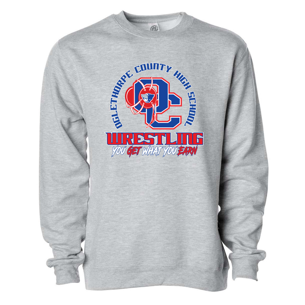 OCHS Wrestling Crewneck Sweatshirt