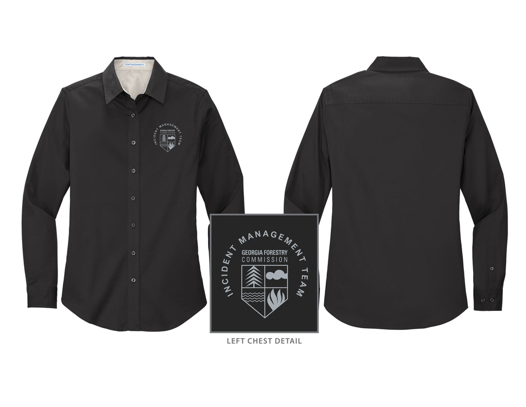 GFC Women's Long Sleeve Button-Up