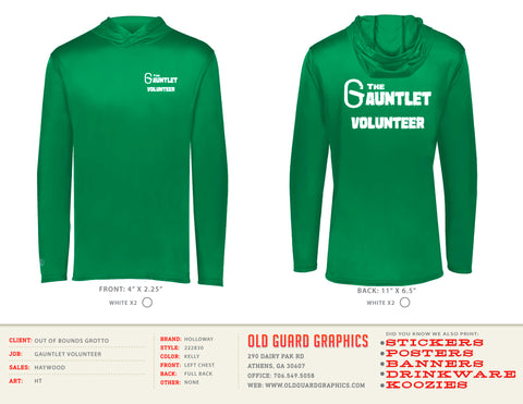 Volunteer Performance Hooded Long Sleeve