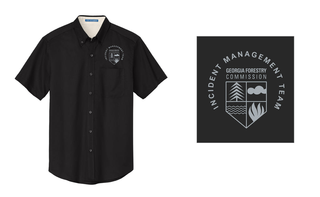 GFC Men's Short Sleeve Button-Up