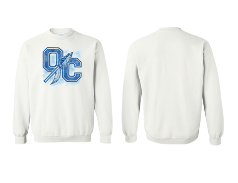 O/C Watercolor Crewneck Sweatshirt (Youth and Adult)